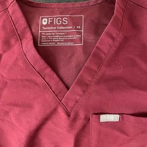 Burgundy figs scrub set